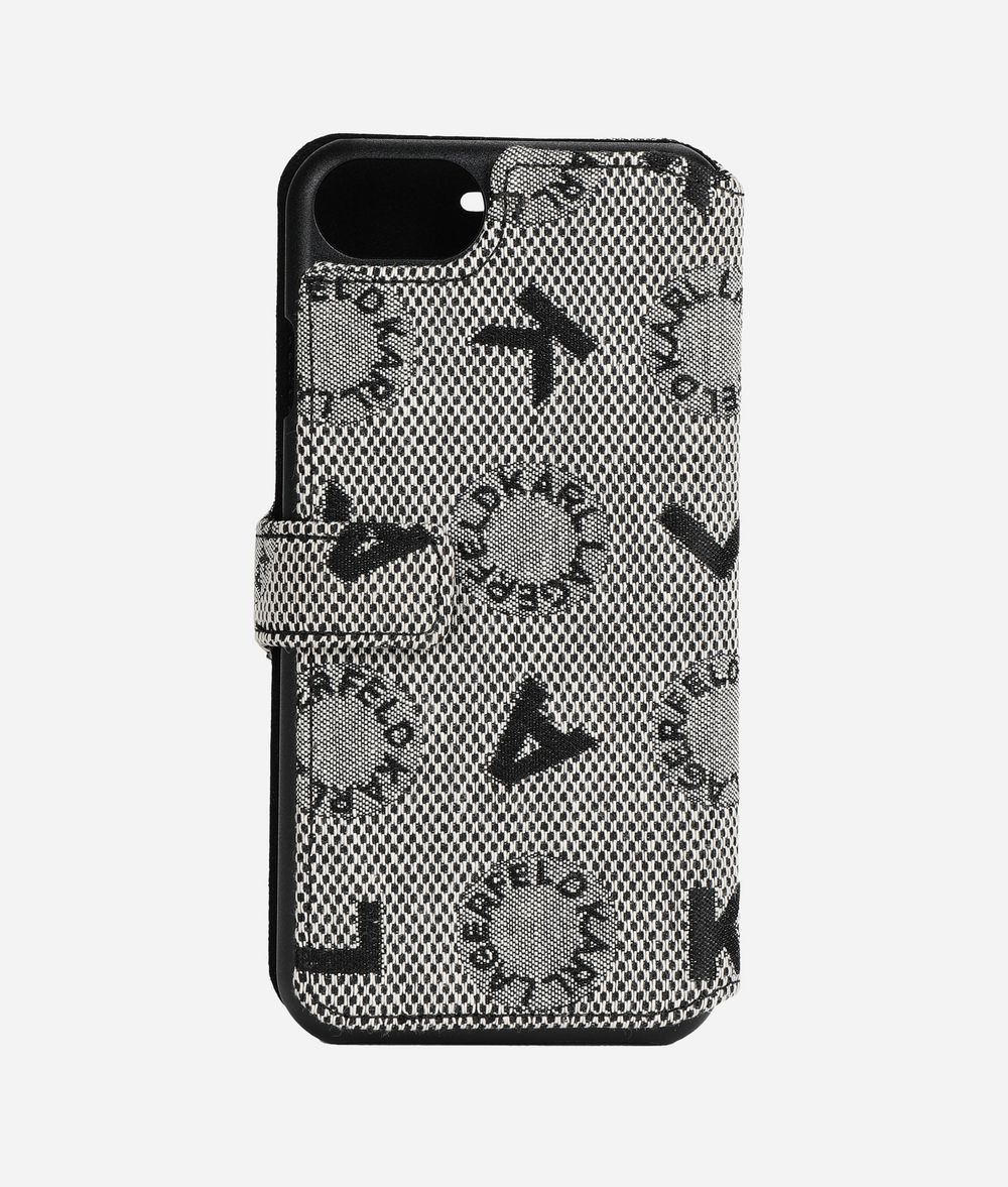 KARL LAGERFELD Logo Jacquard iPhone 7/8 Cover iPad/iPhone Case Woman f