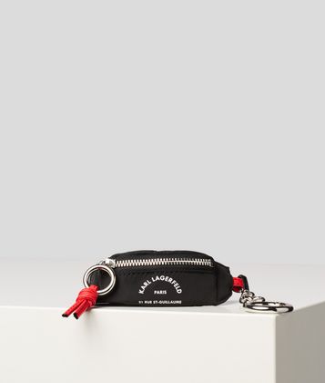 KARL LAGERFELD RUE ST GUILLAUME BUMBAG KEYCHAIN