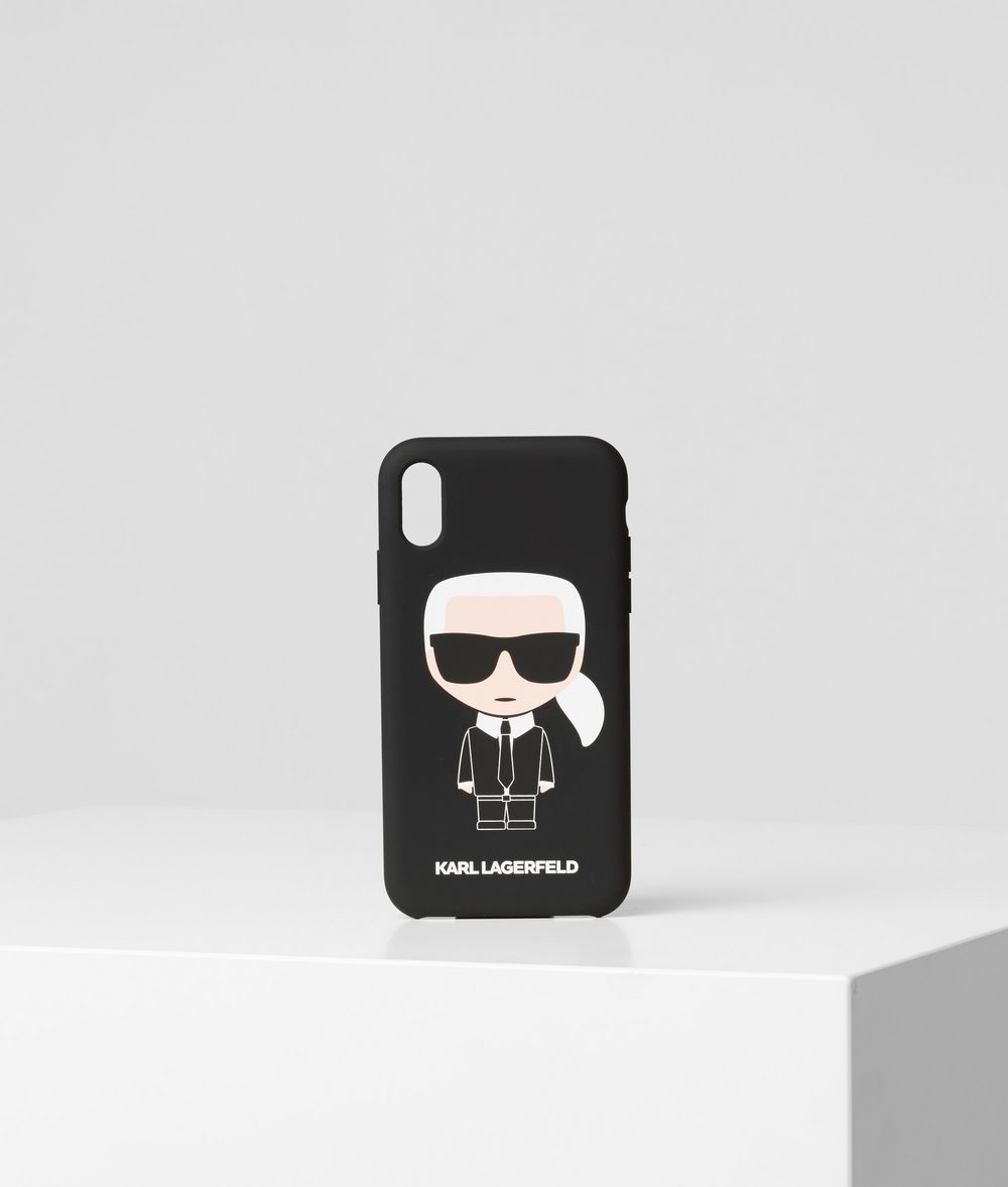 KARL LAGERFELD K/Ikonik iPhone XR Cover iPad/iPhone Case E f