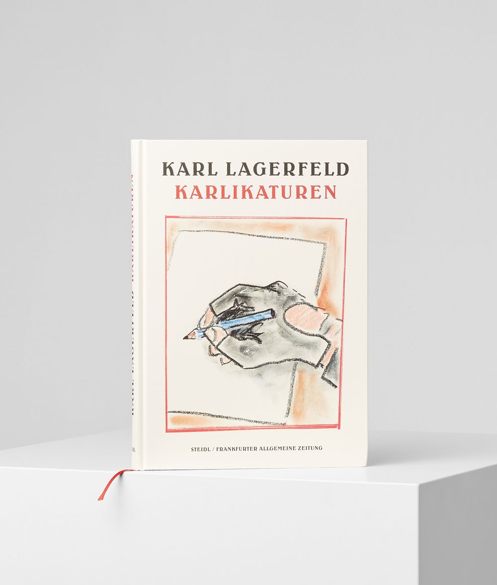 KARL LAGERFELD Karlikaturen Book Woman f