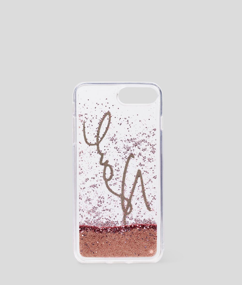 KARL LAGERFELD K/Signature iPhone 8+ Cover iPad/iPhone Case Woman d