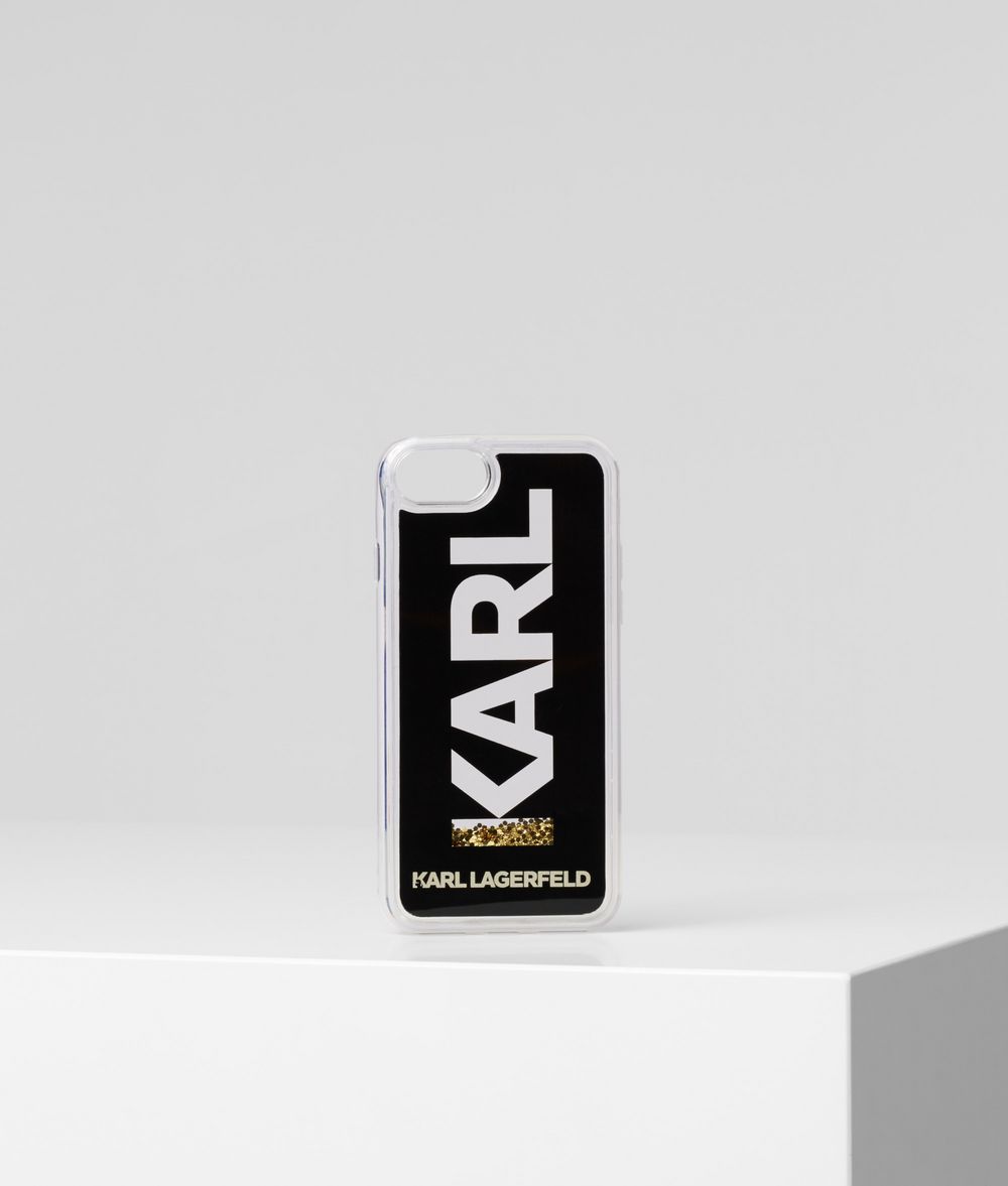 KARL LAGERFELD Чехол Karl для iPhone 8 с блёстками Чехол для iPad/iPhone Для Женщин f