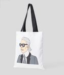 KARL LAGERFELD K/MET PORTRAIT TOTE