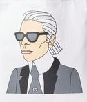 KARL LAGERFELD K/MET PORTRAIT TOTE