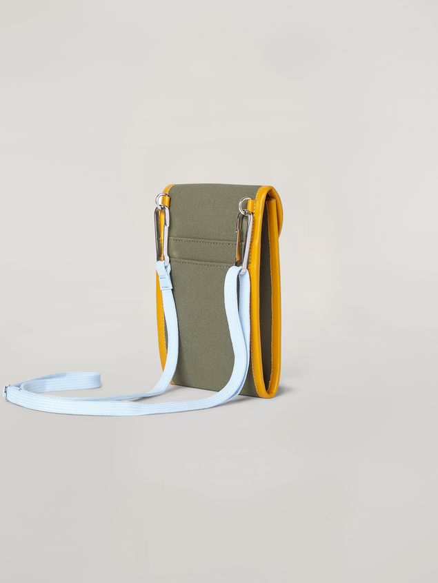 I-Phone Holder Marni Phone case in cotton canvas Man