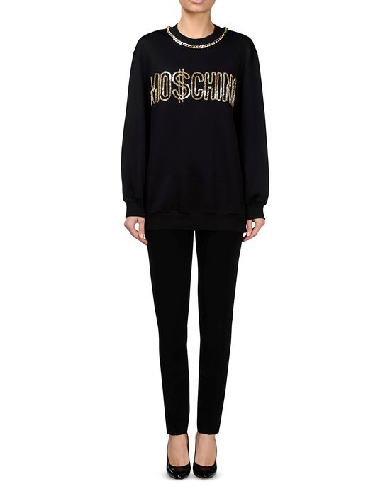 moschino sweat suit