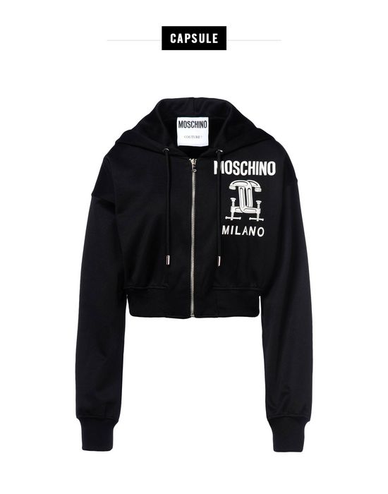 Zip sweatshirt Woman MOSCHINO Zip sweatshirt Woman MOSCHINO