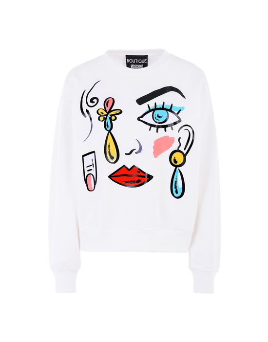 Sweatshirt Woman BOUTIQUE MOSCHINO Sweatshirt Woman BOUTIQUE MOSCHINO