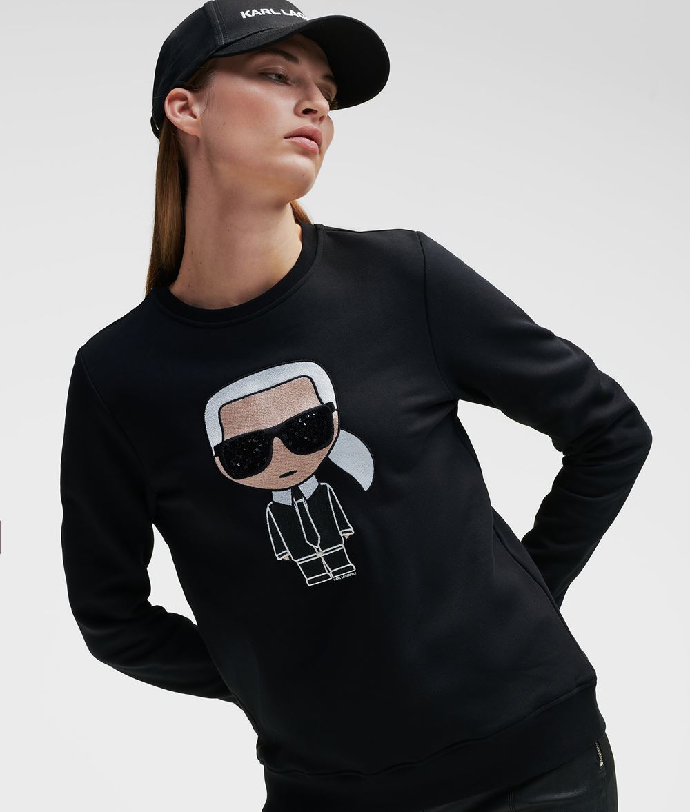 KARL LAGERFELD Karl Ikonik Sweatshirt Sweatshirt Woman f