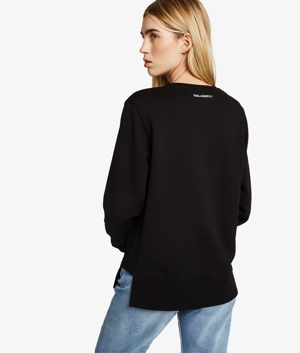 KARL LAGERFELD Sweatshirt Karl mit Sternkonstellationen Sweatshirt Damen d