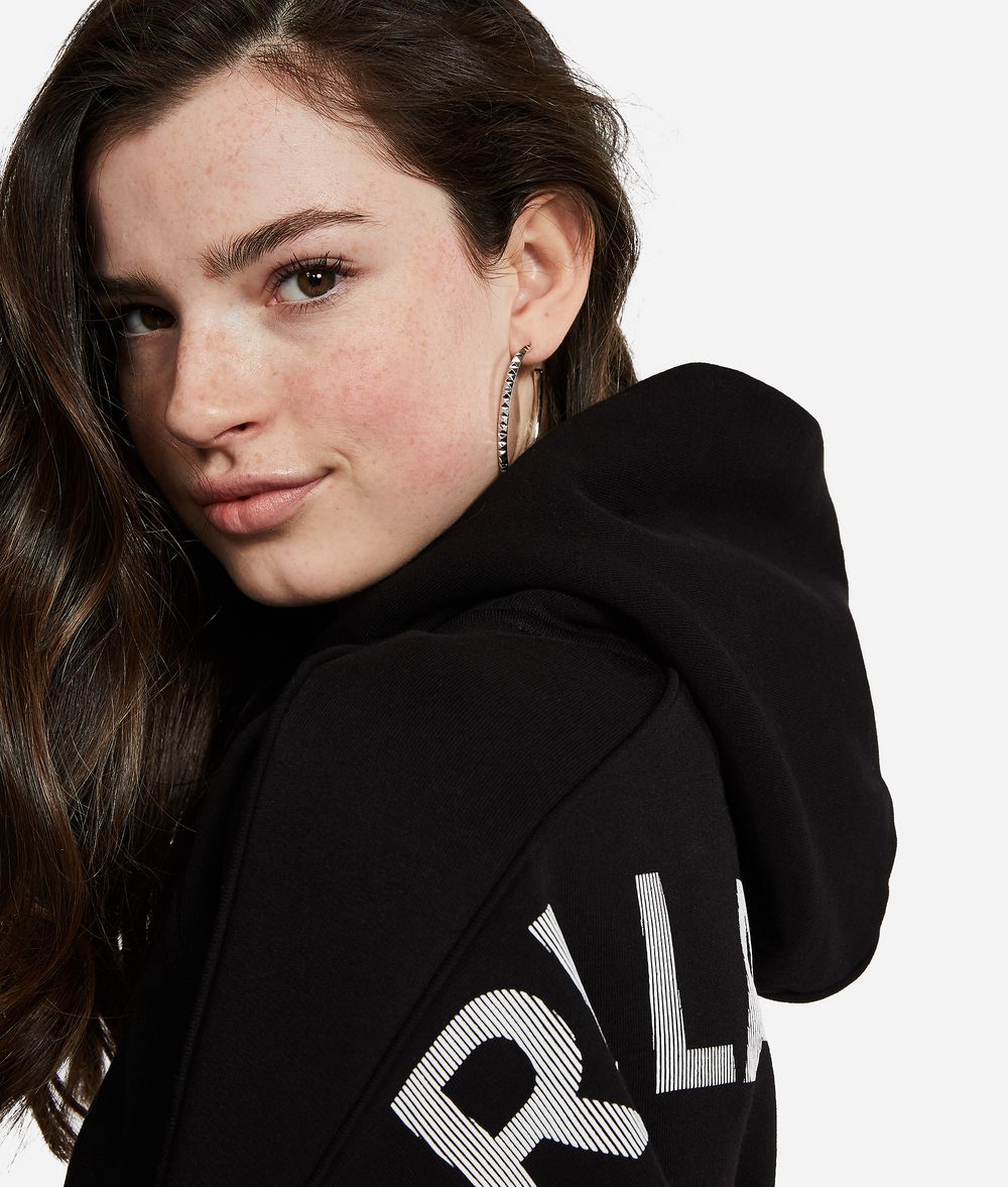 KARL LAGERFELD K/Ikonik Hoodie mit Print Sweatshirt Damen d