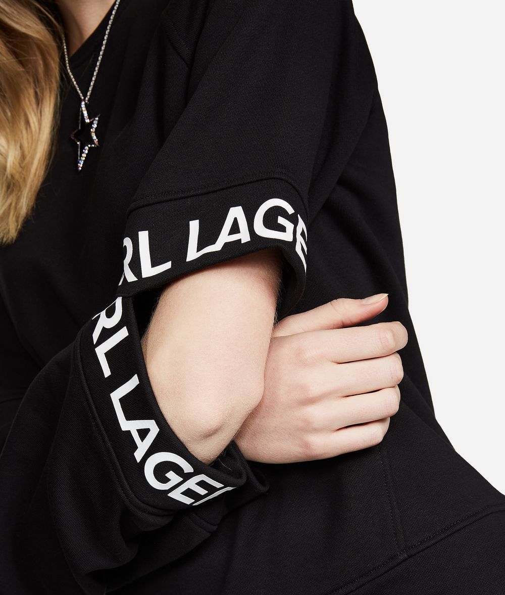 KARL LAGERFELD Sweatshirt mit Cut-out am Ärmel Sweatshirt Damen d