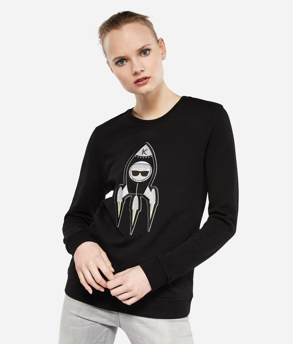 KARL LAGERFELD Karl Space Sweatshirt Sweatshirt Damen f
