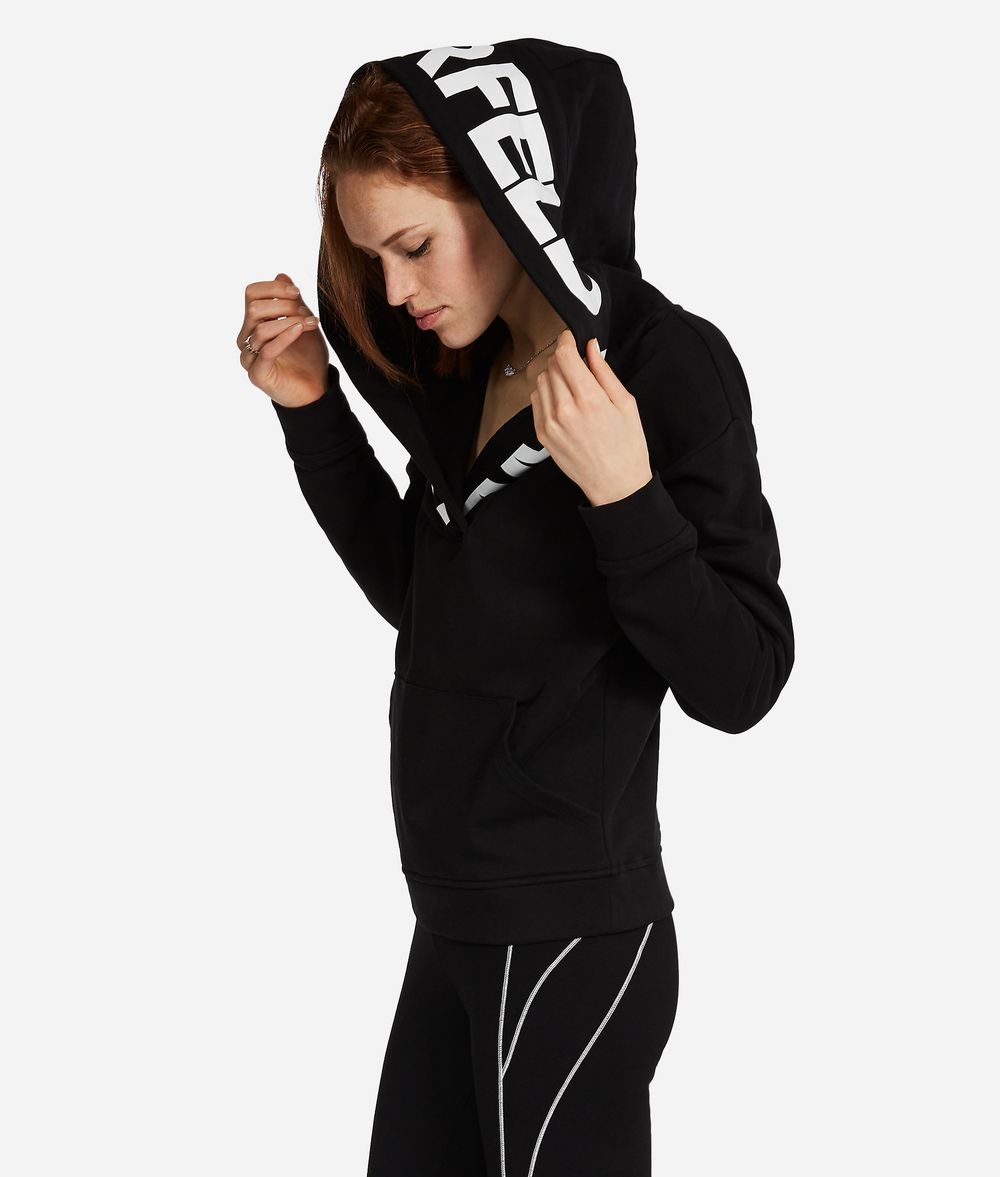 KARL LAGERFELD Logo Hoodie Sweatshirt Woman f