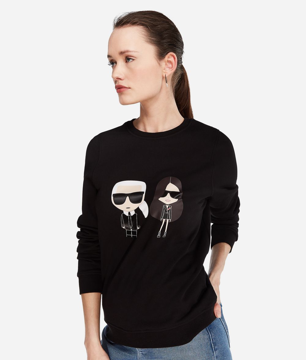 KARL LAGERFELD Karl X Kaia Ikonik Sweatshirt Sweatshirt Woman f