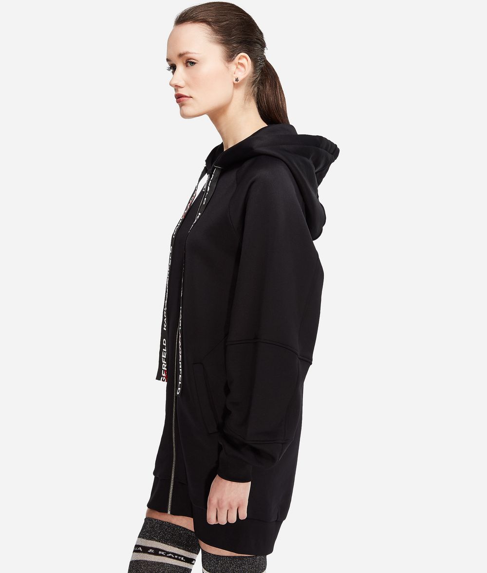 KARL LAGERFELD Karl X Kaia Oversized Hoodie Sweatshirt Woman d