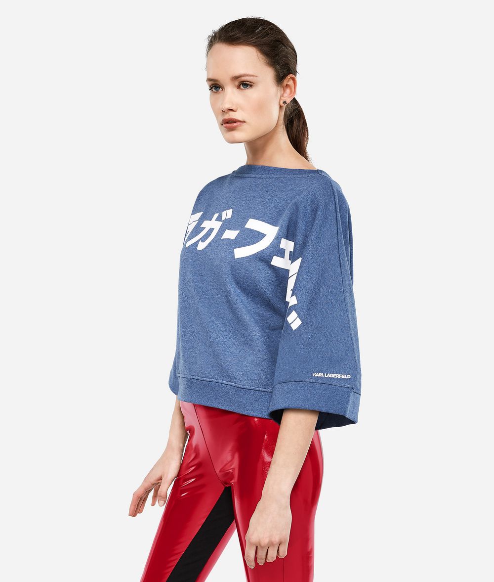 KARL LAGERFELD K/Tokyo Kimono-Pullover Sweatshirt Damen d