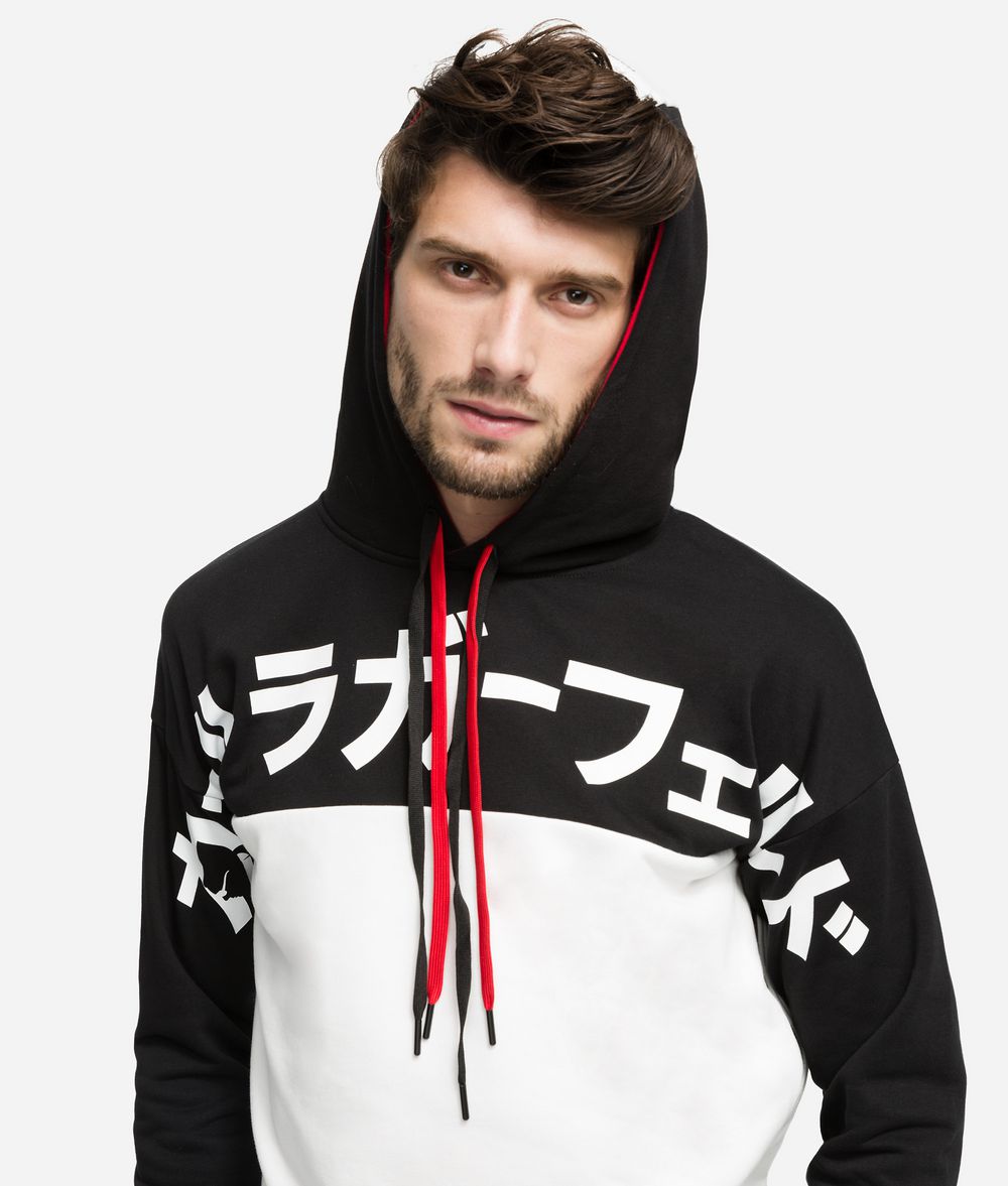 KARL LAGERFELD K/Tokyo Logo Hoodie Sweatshirt Man f