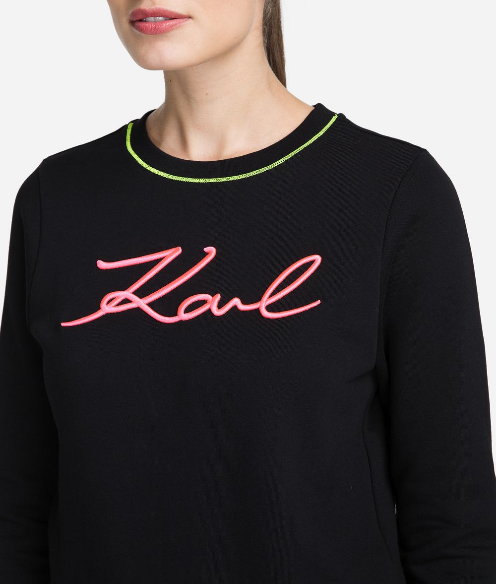 KARL LAGERFELD K/Neon Lights Sweatshirt Sweatshirt Woman d