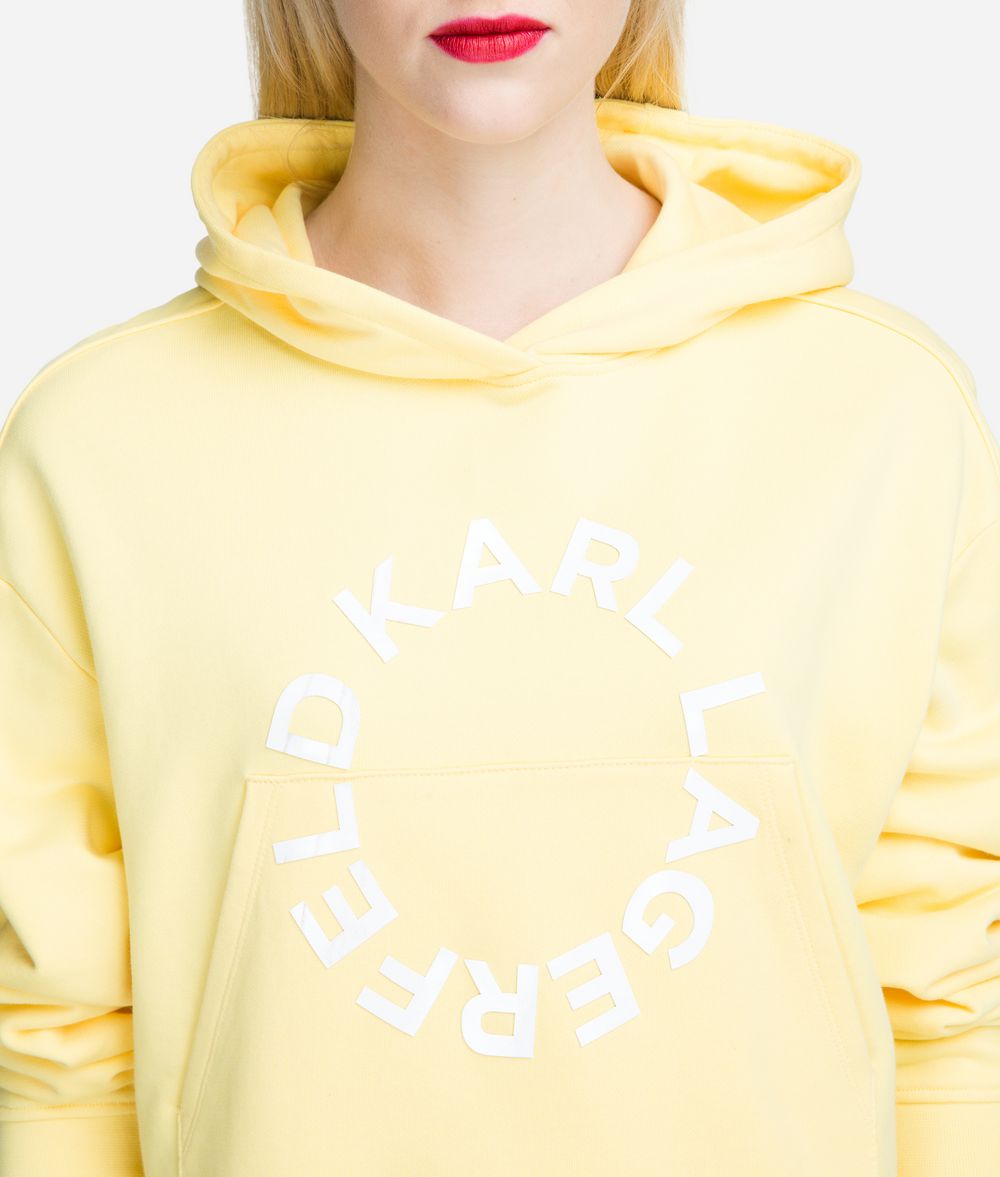 karl lagerfeld yellow sweatshirt
