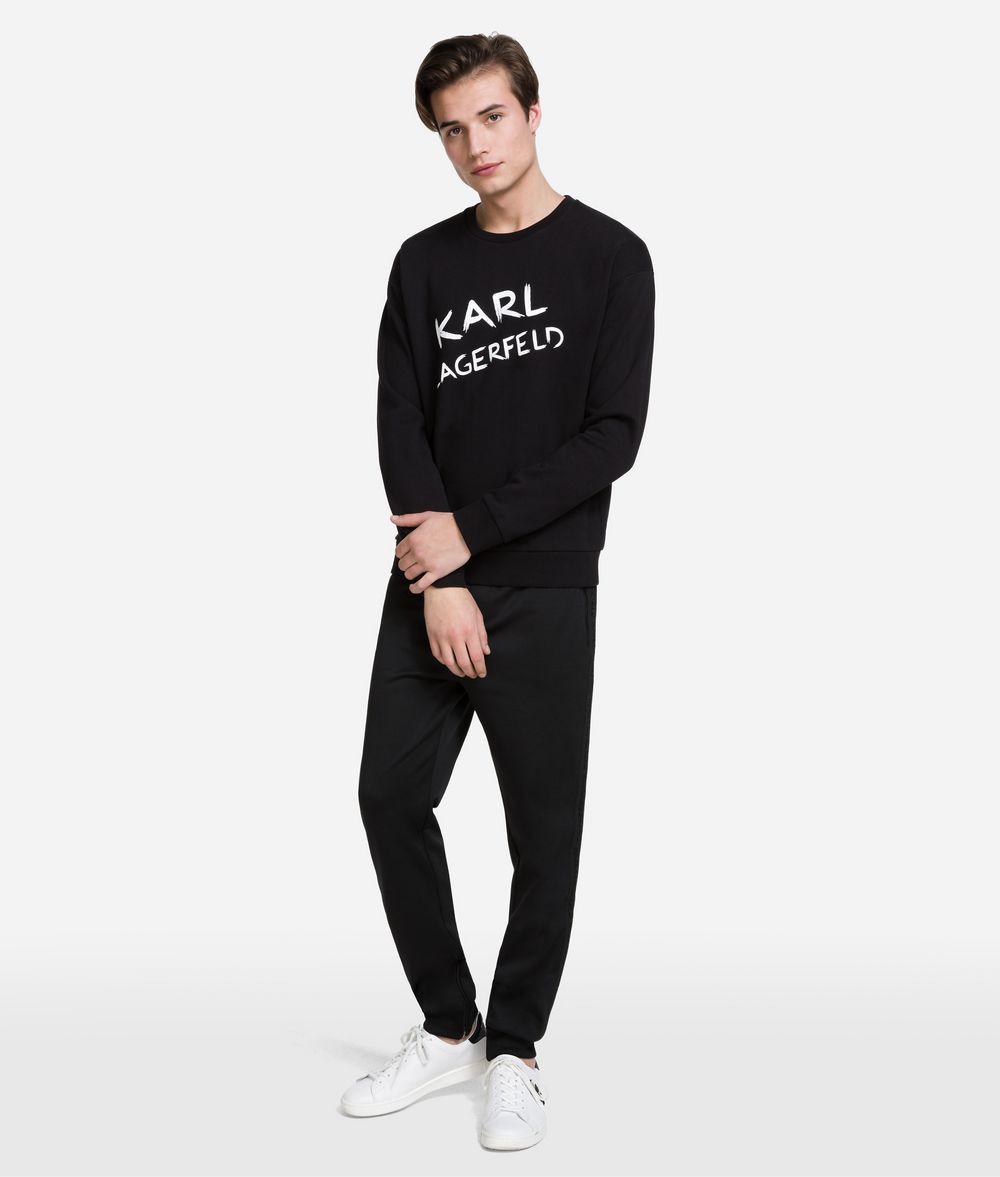 KARL LAGERFELD Logo Sweatshirt Sweatshirt Man f