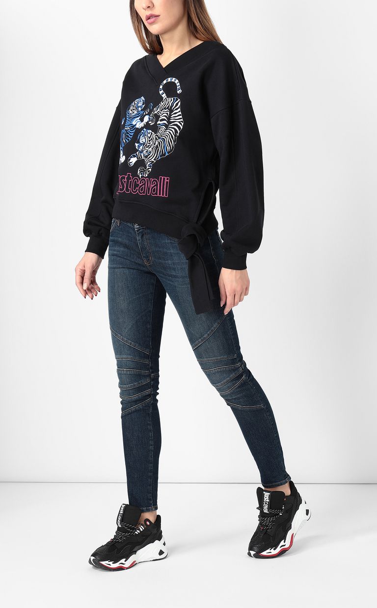 just cavalli tiger sweatshirt