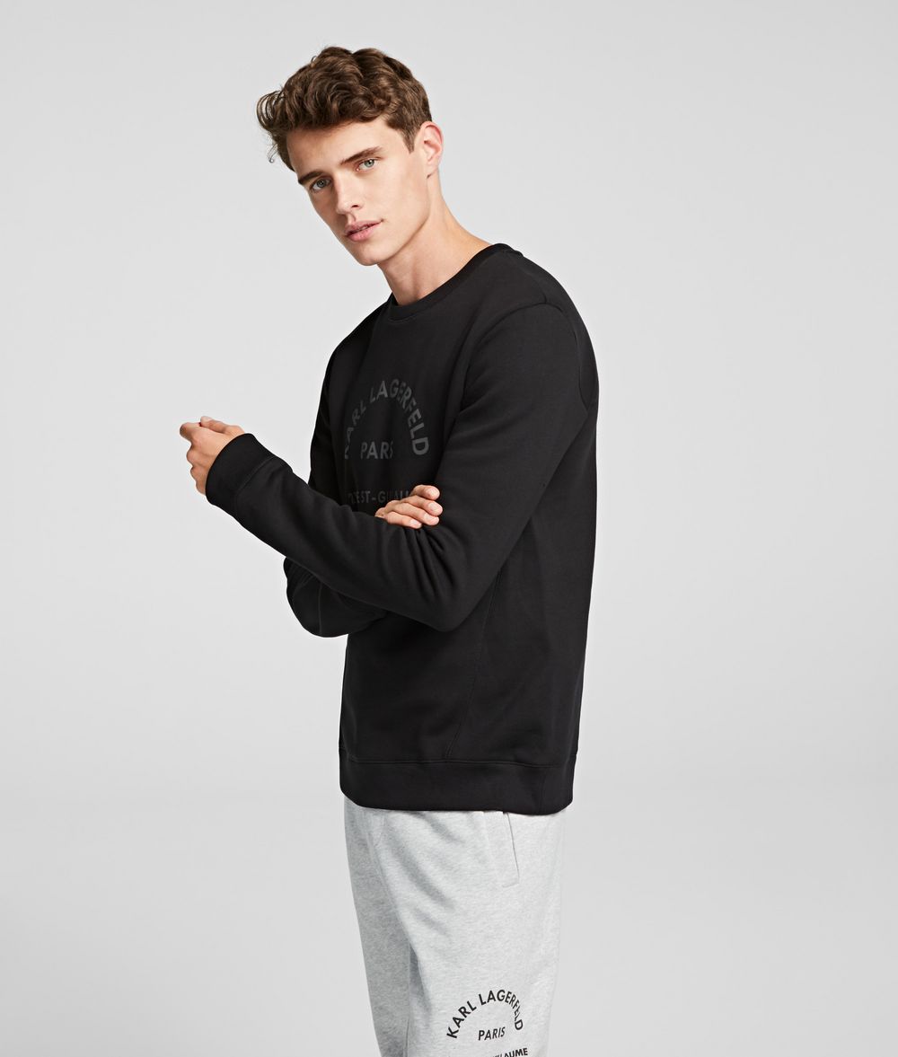KARL LAGERFELD Rue St Guillaume Logo Sweatshirt Sweatshirt Man d