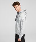 KARL LAGERFELD RUE ST GUILLAUME ZIP-THROUGH HOODIE