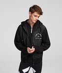 KARL LAGERFELD RUE ST GUILLAUME ZIP HOODIE