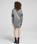 KARL LAGERFELD CUT-OUT SLEEVE SWEATDRESS
