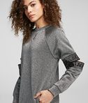 KARL LAGERFELD CUT-OUT SLEEVE SWEATDRESS