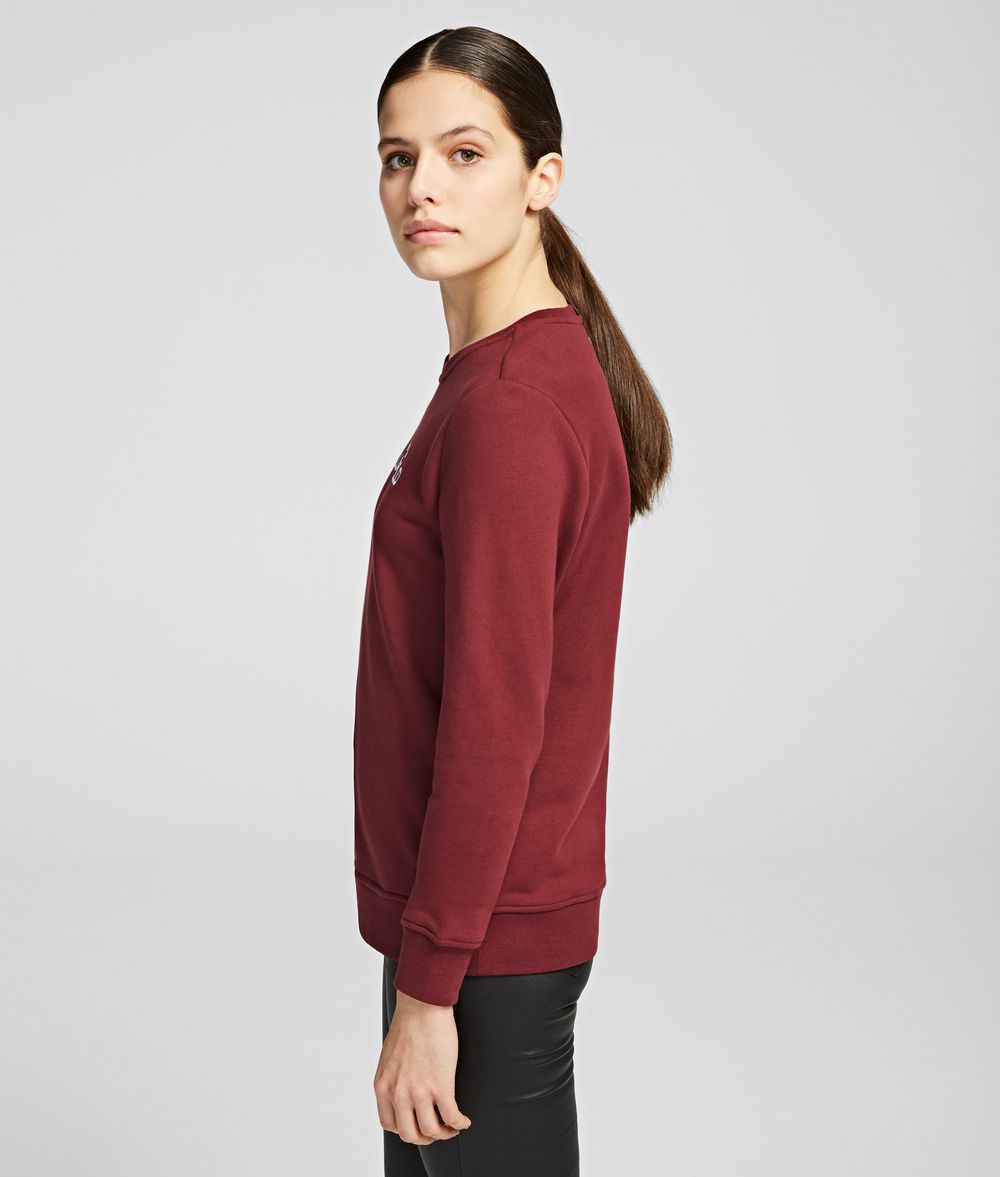 KARL LAGERFELD k/Ikonik Logo Sweatshirt Sweatshirt Woman d