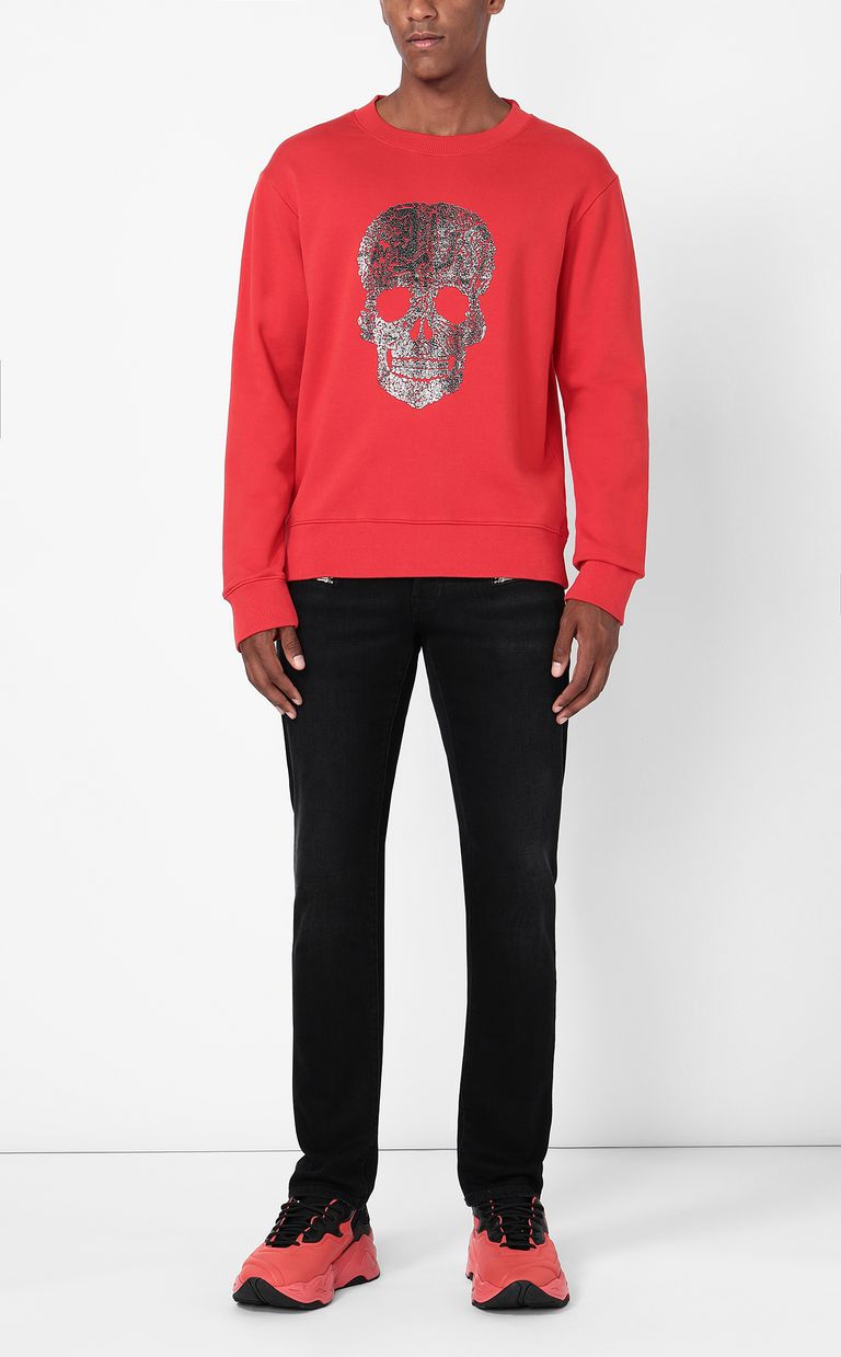 skull sweatshirt mens