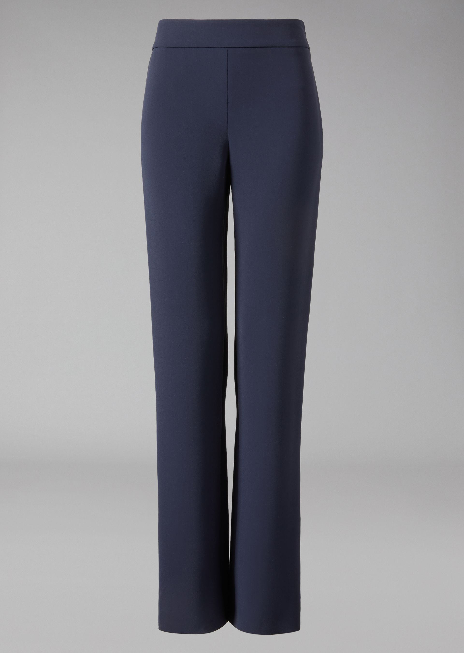 GIORGIO ARMANI PURE SILK TROUSERS Classic Pants D r