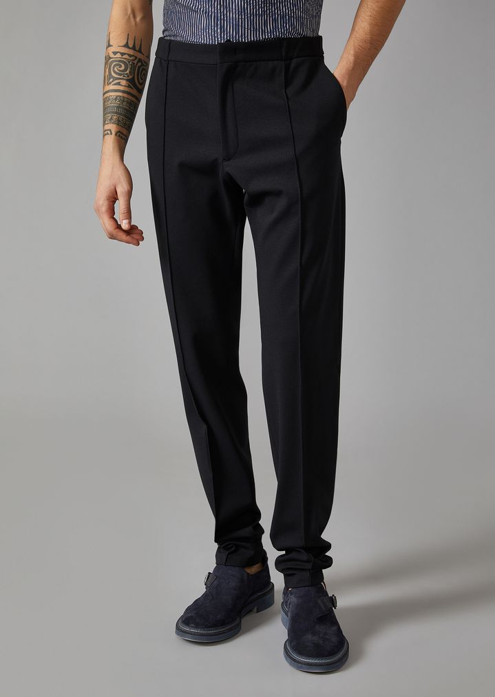 Classic broadcloth trousers Classic broadcloth trousers