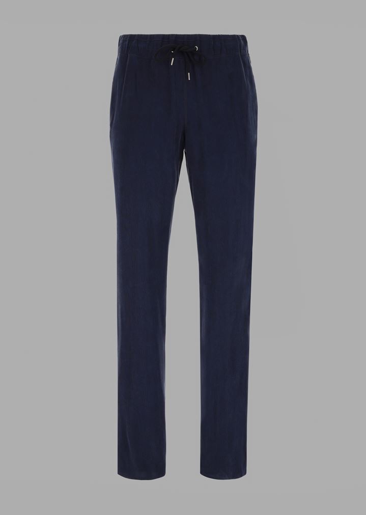 Cupro Drawstring Trousers Cupro Drawstring Trousers