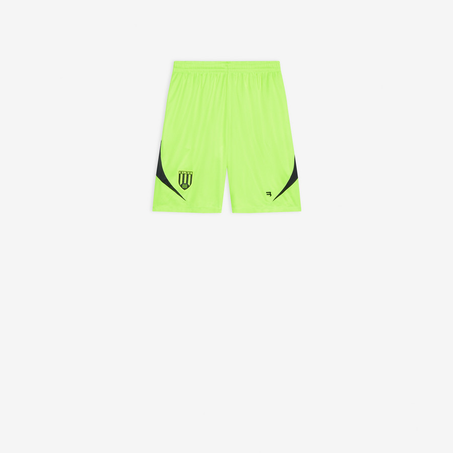 Soccer Shorts FLUO YELLOW/BLACK for Men 