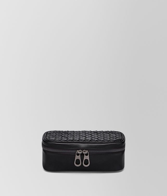 BOTTEGA VENETA ネロ イントレチャート VN ウォッチケース その他レザーアクセサリー E fp