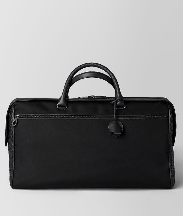 BOTTEGA VENETA NERO HI-TECH CANVAS DUFFLE Travel Bags Man fp
