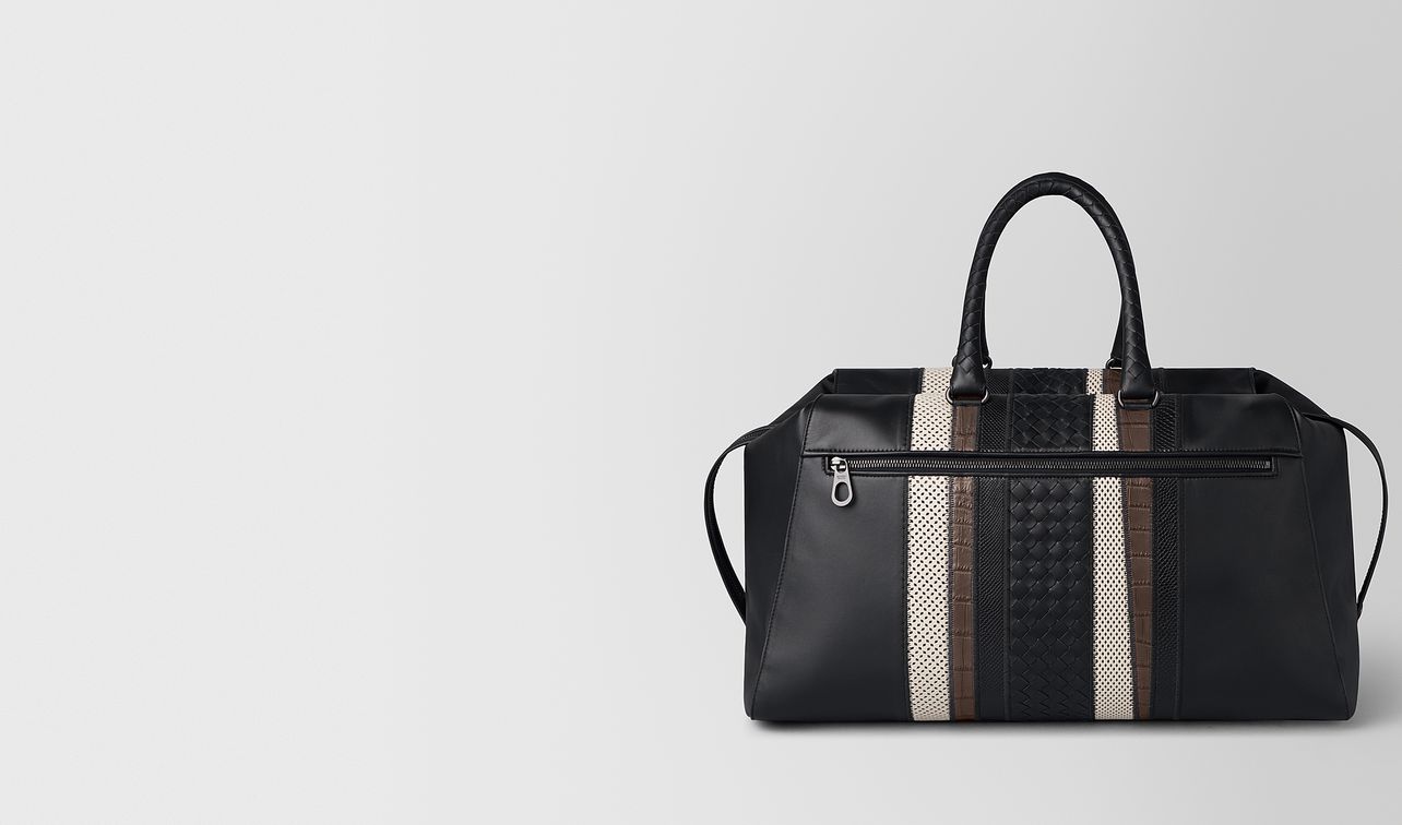 nero nappa/precious mix strade duffle landing