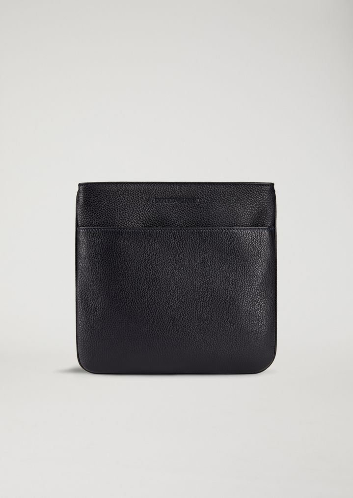 BOLSO BANDOLERA DE PIEL ABATANADA BOLSO BANDOLERA DE PIEL ABATANADA