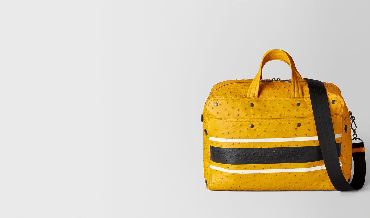 sunset/nero struzzo duffel landing