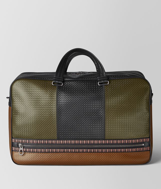 BOTTEGA VENETA DUFFLE IN MICRO-INTRECCIATO EMBOSSED Travel Bag Man fp