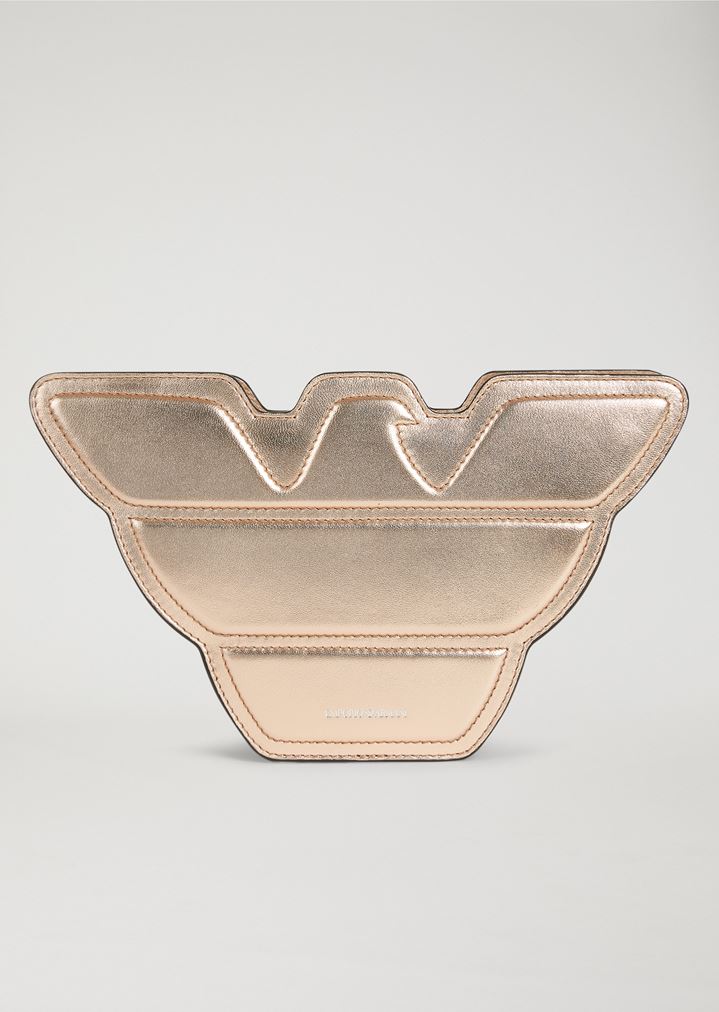 Bolso bandolera de piel con forma de águila Bolso bandolera de piel con forma de águila