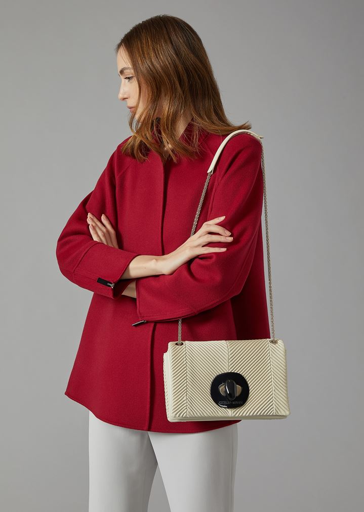 Bolso bandolera de piel de ciervo Bolso bandolera de piel de ciervo