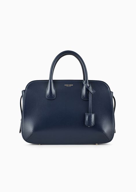 Large la Prima bag in palmellato leather