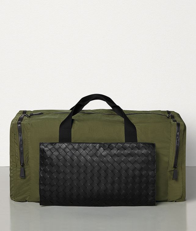 BOTTEGA VENETA LARGE HOLD-ALL IN LIGHT PAPER NYLON Travel Bags Man fp