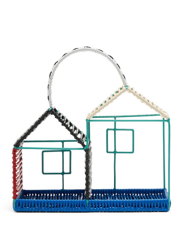 Sculpture Marni MARNI MARKET double house sculpture in metal with black bottom Man