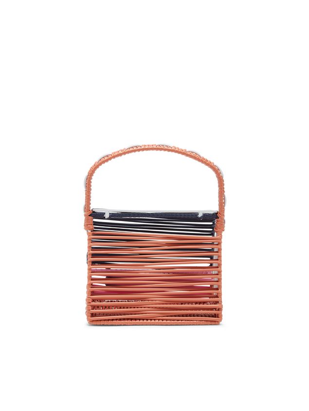 Sculpture Marni MARNI MARKET TRUNK bag sculpture with blue flap Man