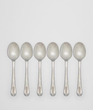 VINTAGE STAINLESS STEEL DESSERT SPOON SIX PIECE SET